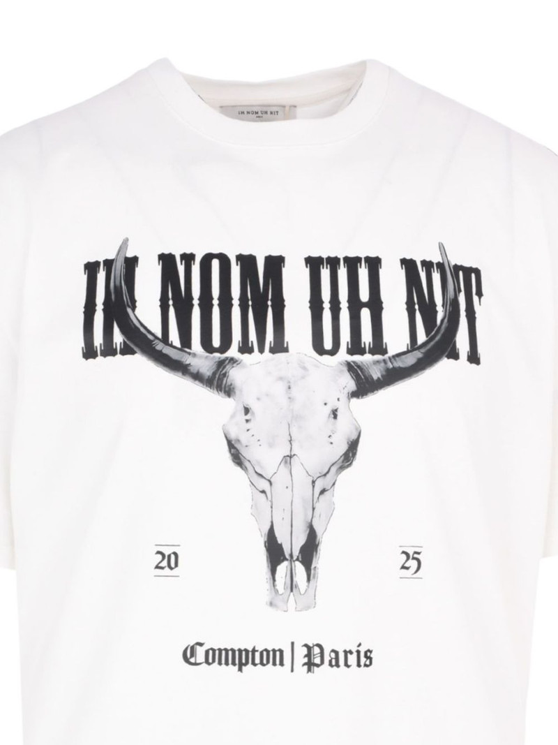 skull-print T-shirt 3