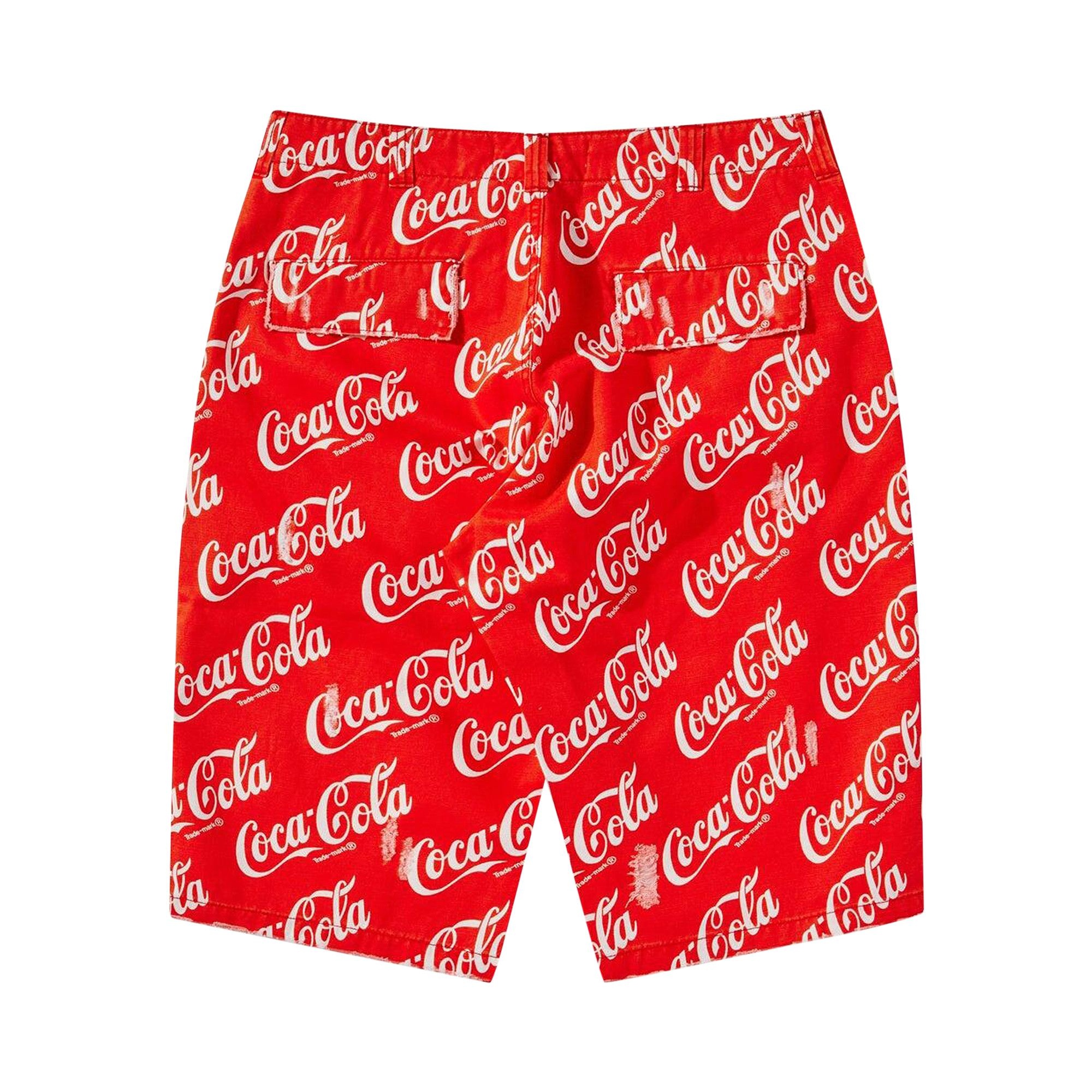 ERL Printed Canvas Shorts 'Coca Cola' - 2