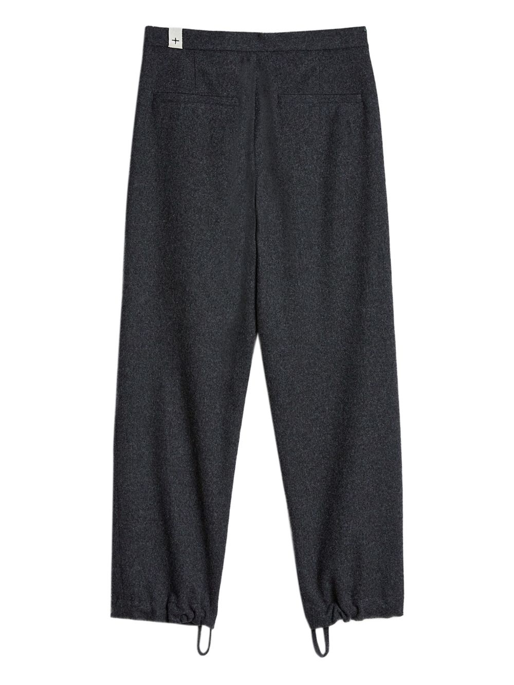 wool flannel trousers - 5