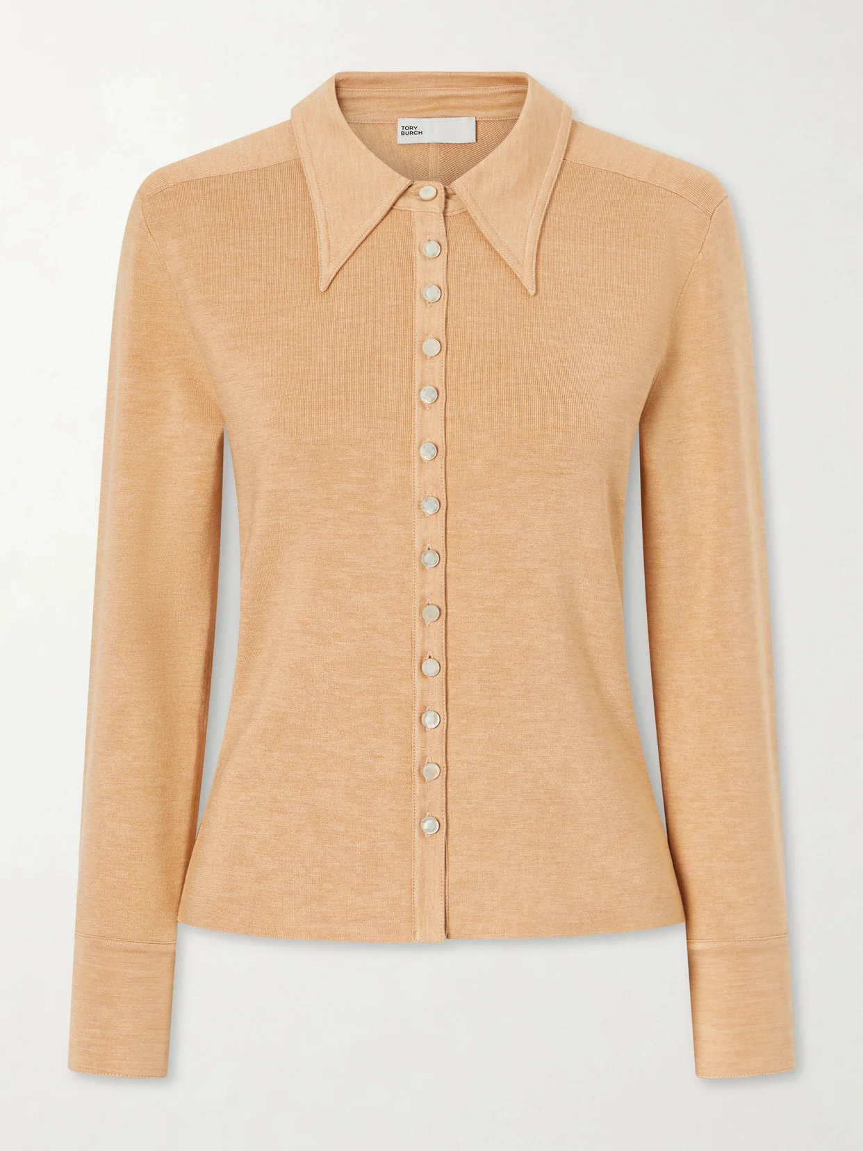 Silk-blend Polo Shirt - 1