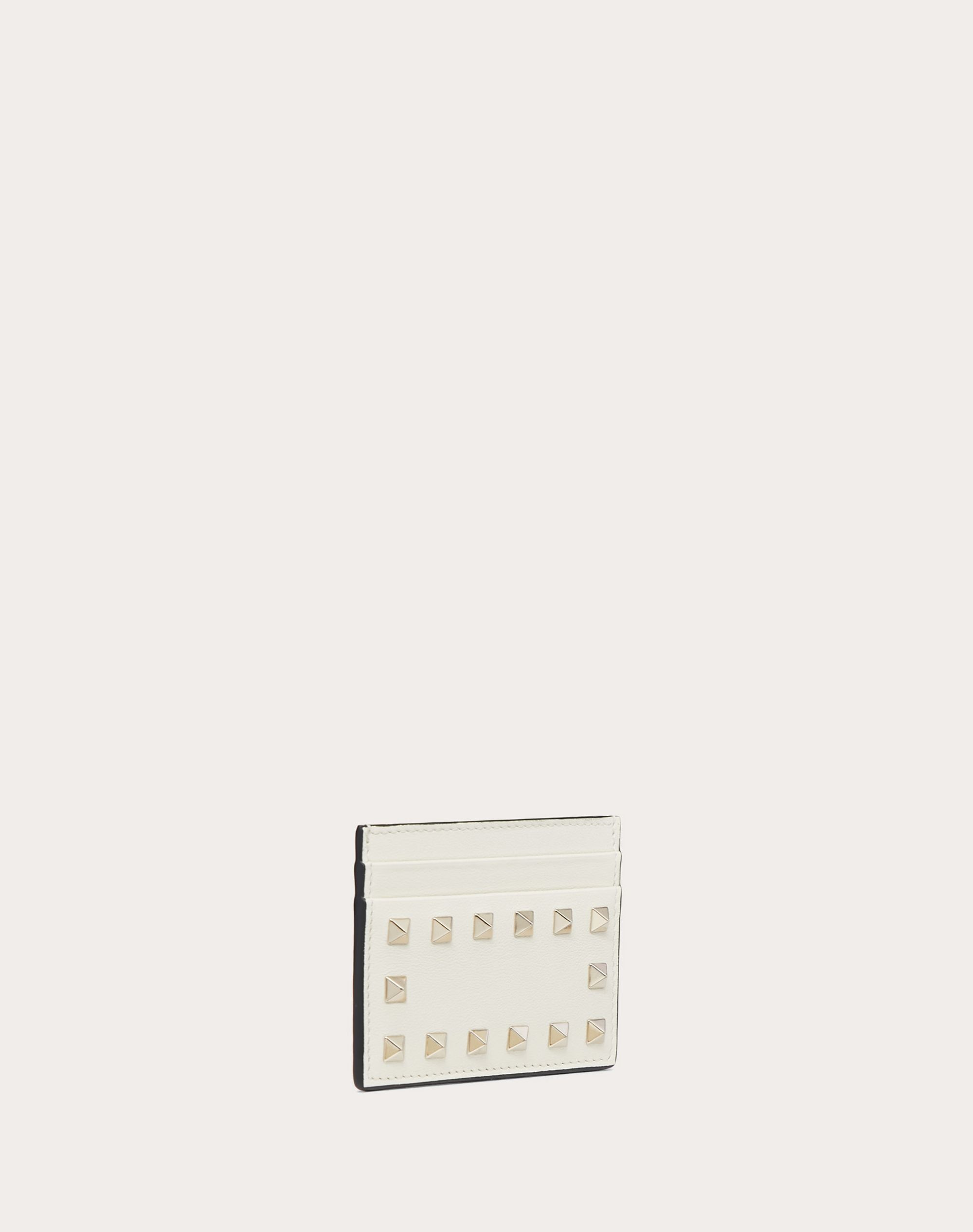 ROCKSTUD CALFSKIN CARDHOLDER - 4