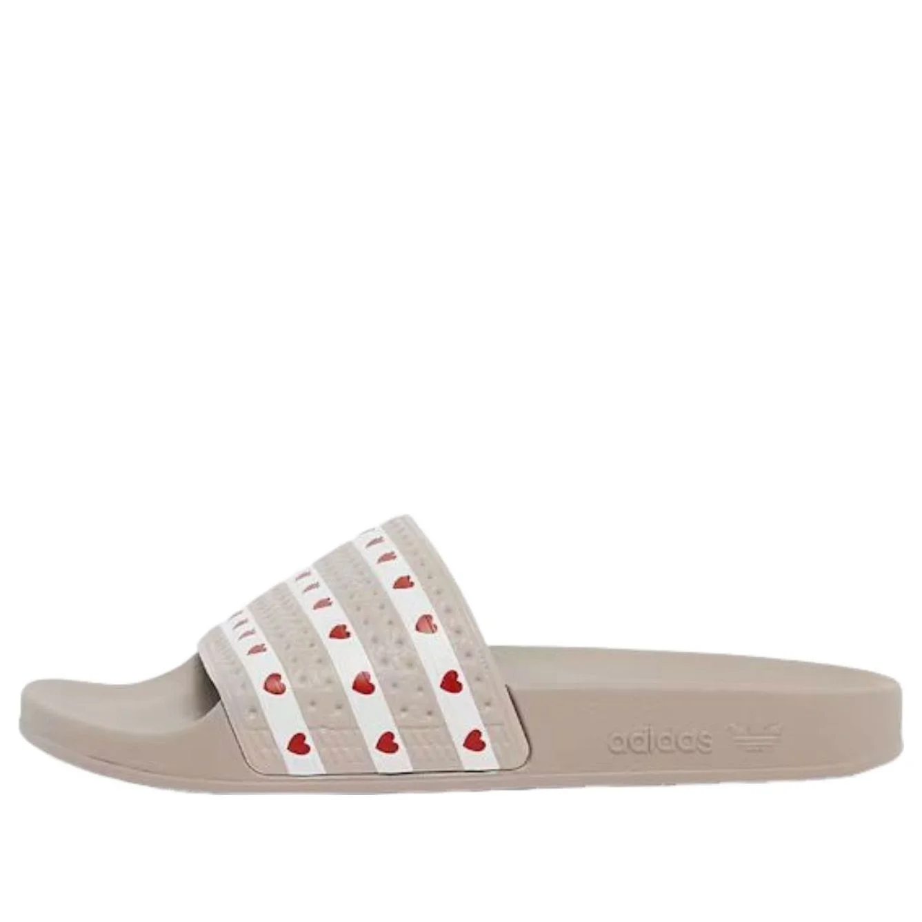 (WMNS) adidas adilete Slipper 'Brown' IG7612 - 1