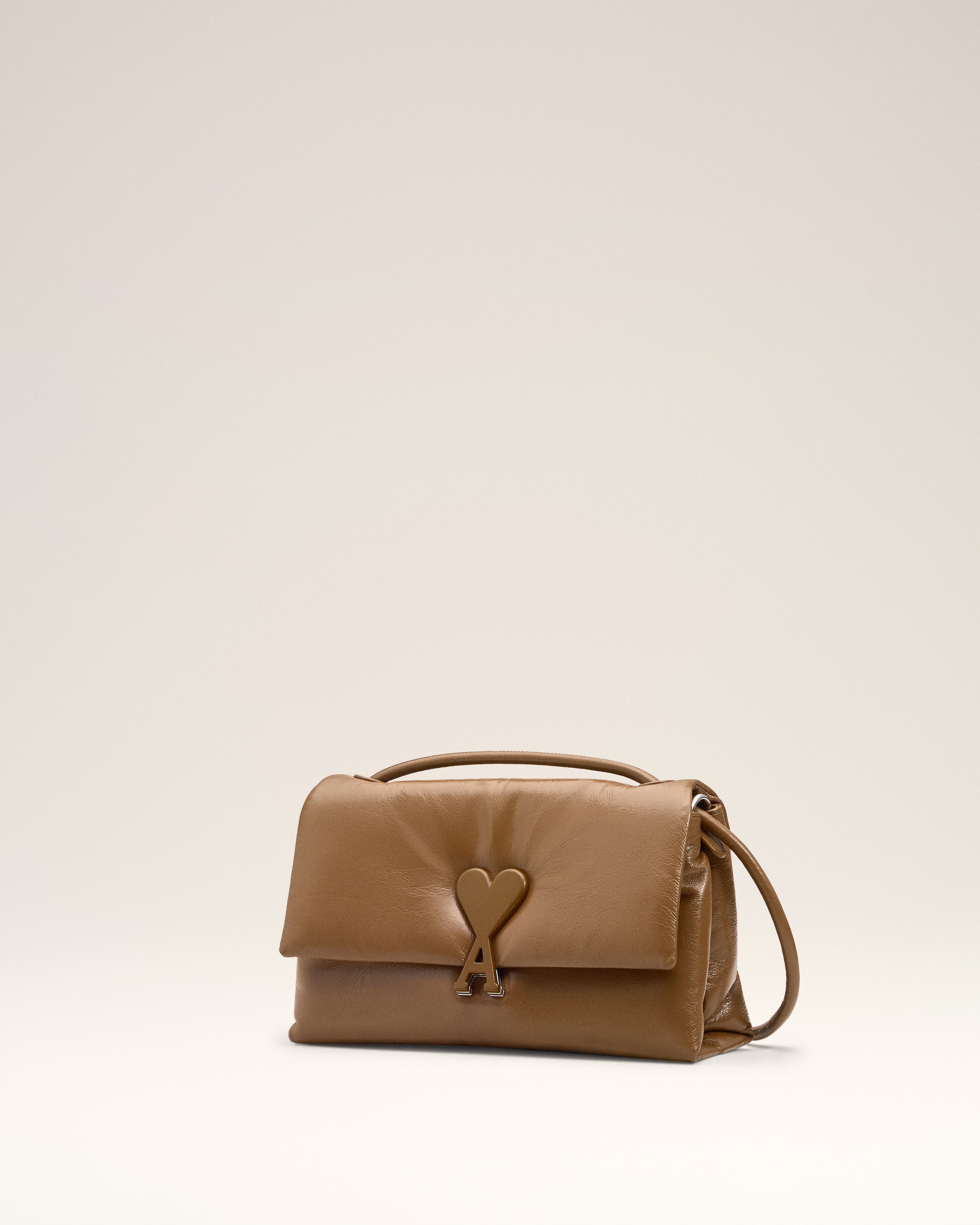 BROWN SMOOTH LEATHER VOULEZ VOUS BAG - 3
