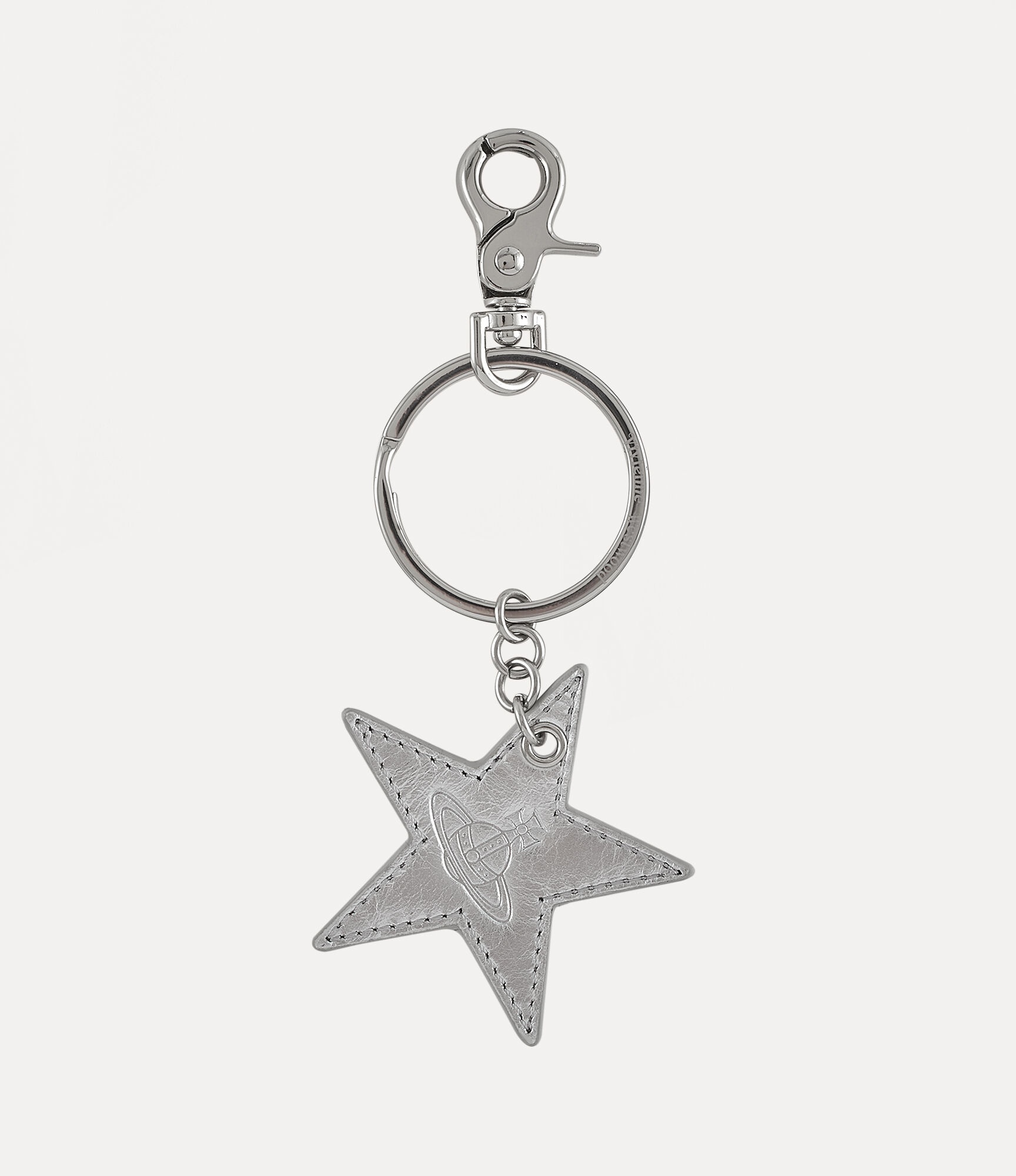 METALLIC INJECTED ORB STAR KEYRING - 1