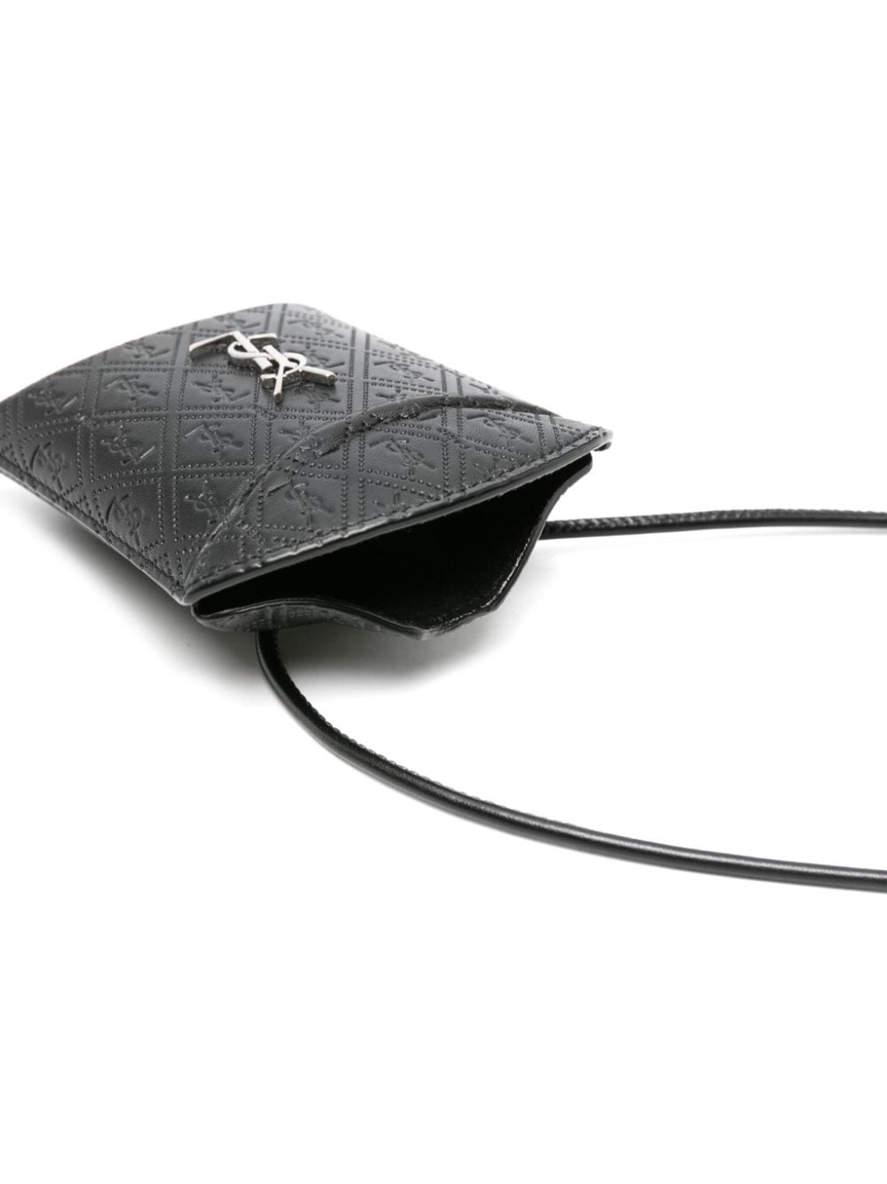 Cassandre-plaque leather airpods case - 4