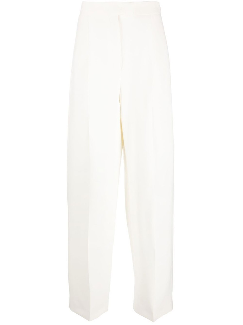 straight-leg high-waisted trousers 1