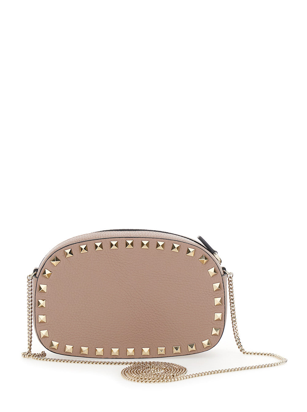 Valentino Garavani Women Pochette | Rockstud | Vitello Stampa Alce/Platinum Studs - 4