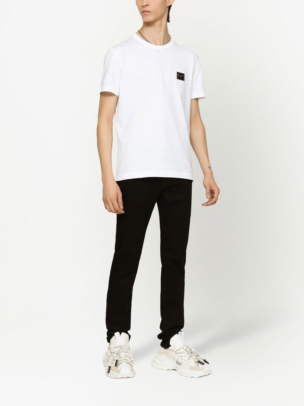 Logo cotton t-shirt - 4