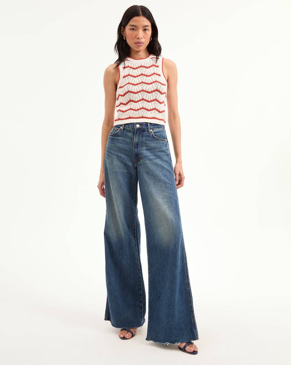 KASEY MID RISE WIDE LEG - 6