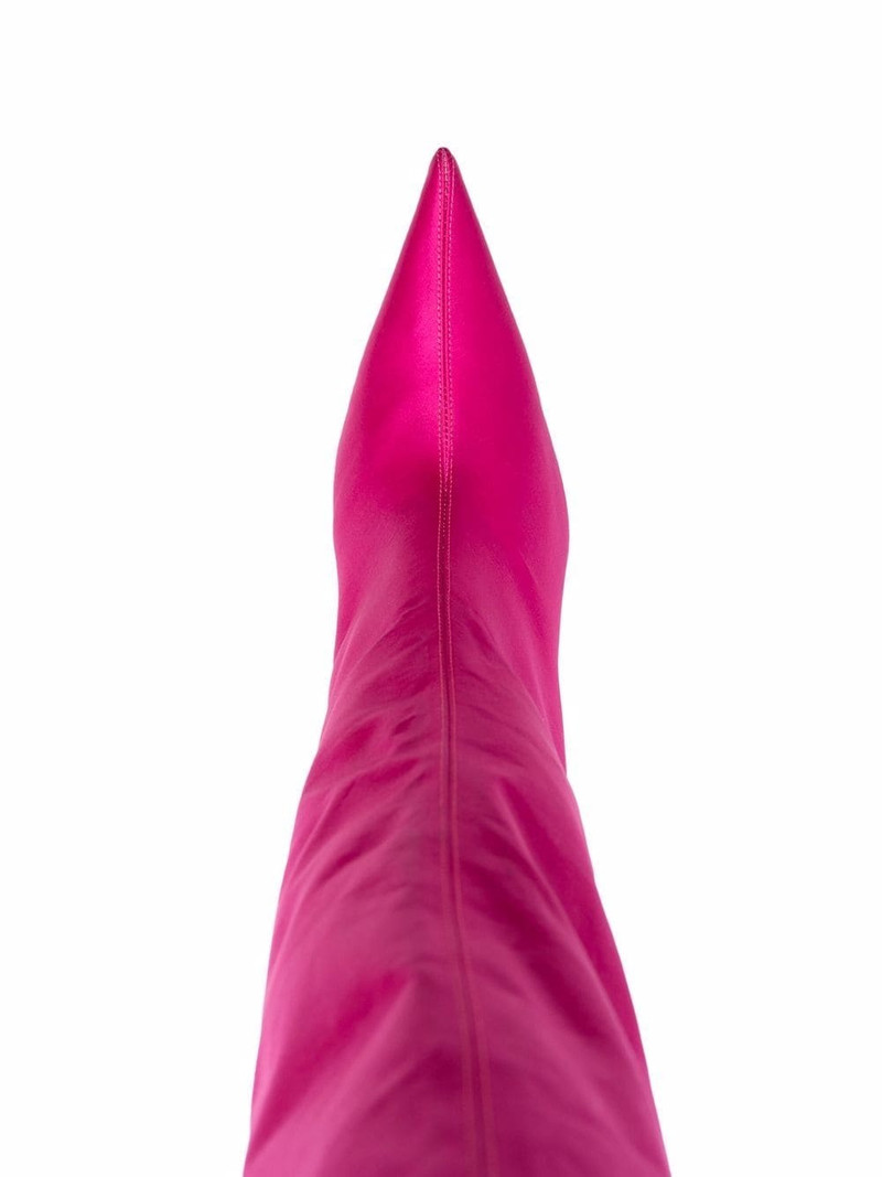 Alex satin boots 4