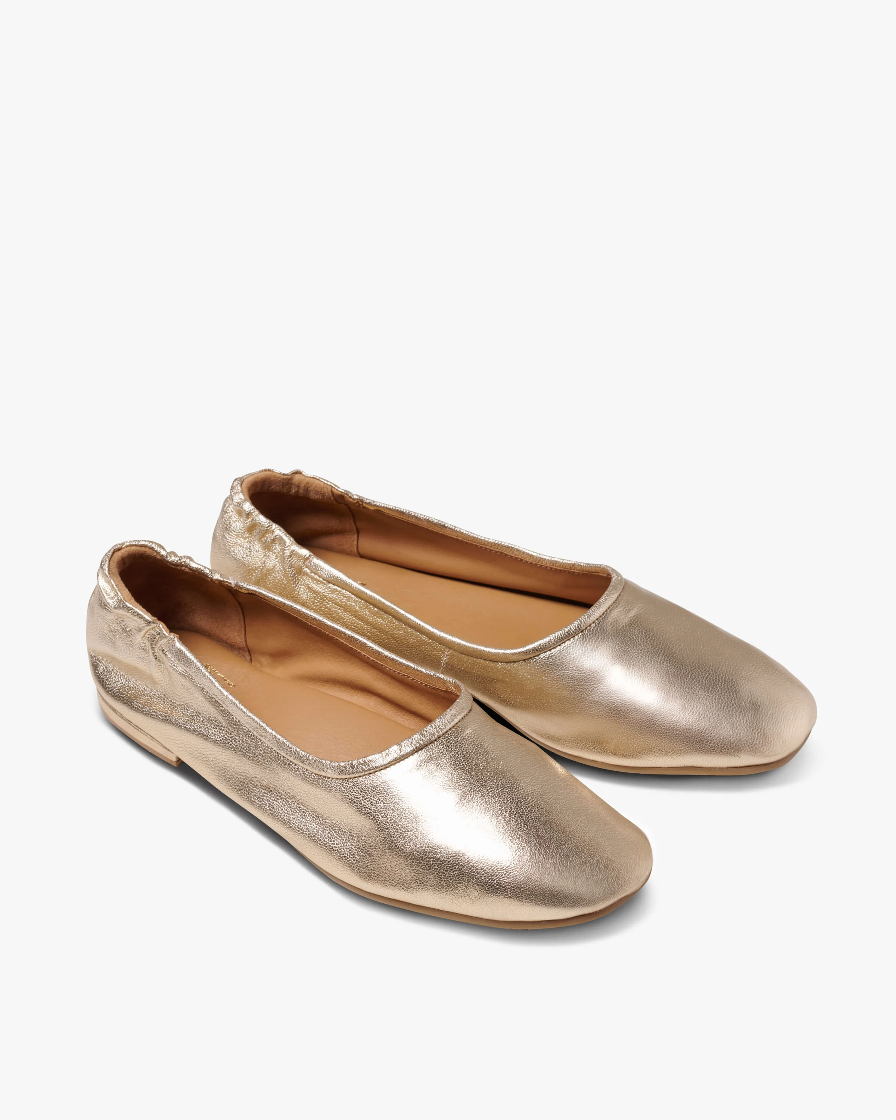Swan Leather Ballet Shoe - 1