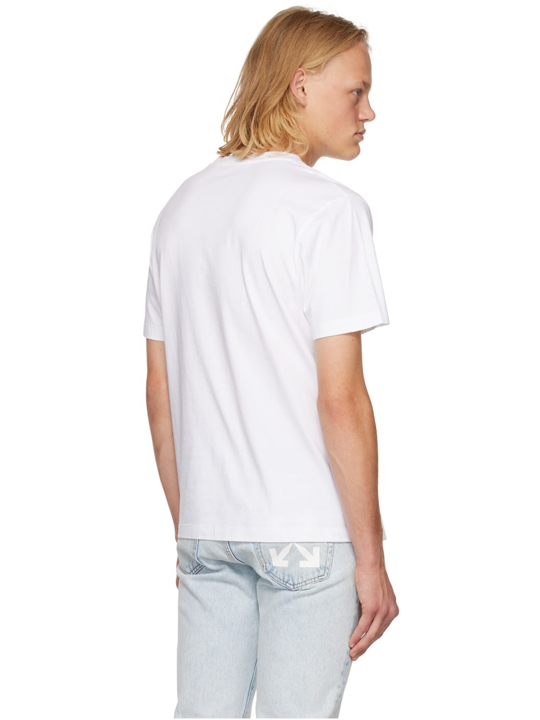 White Helvetica T-Shirt - 3