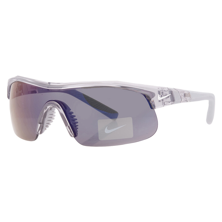 Nike Blue Mirror Shield Men's Sunglasses NIKE SHOW X1 DX6520 065 58 - 2