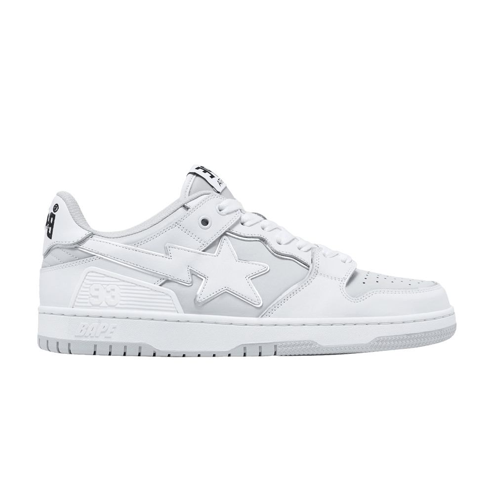Wmns Sk8 Sta #3 L 'White Silver' - 1