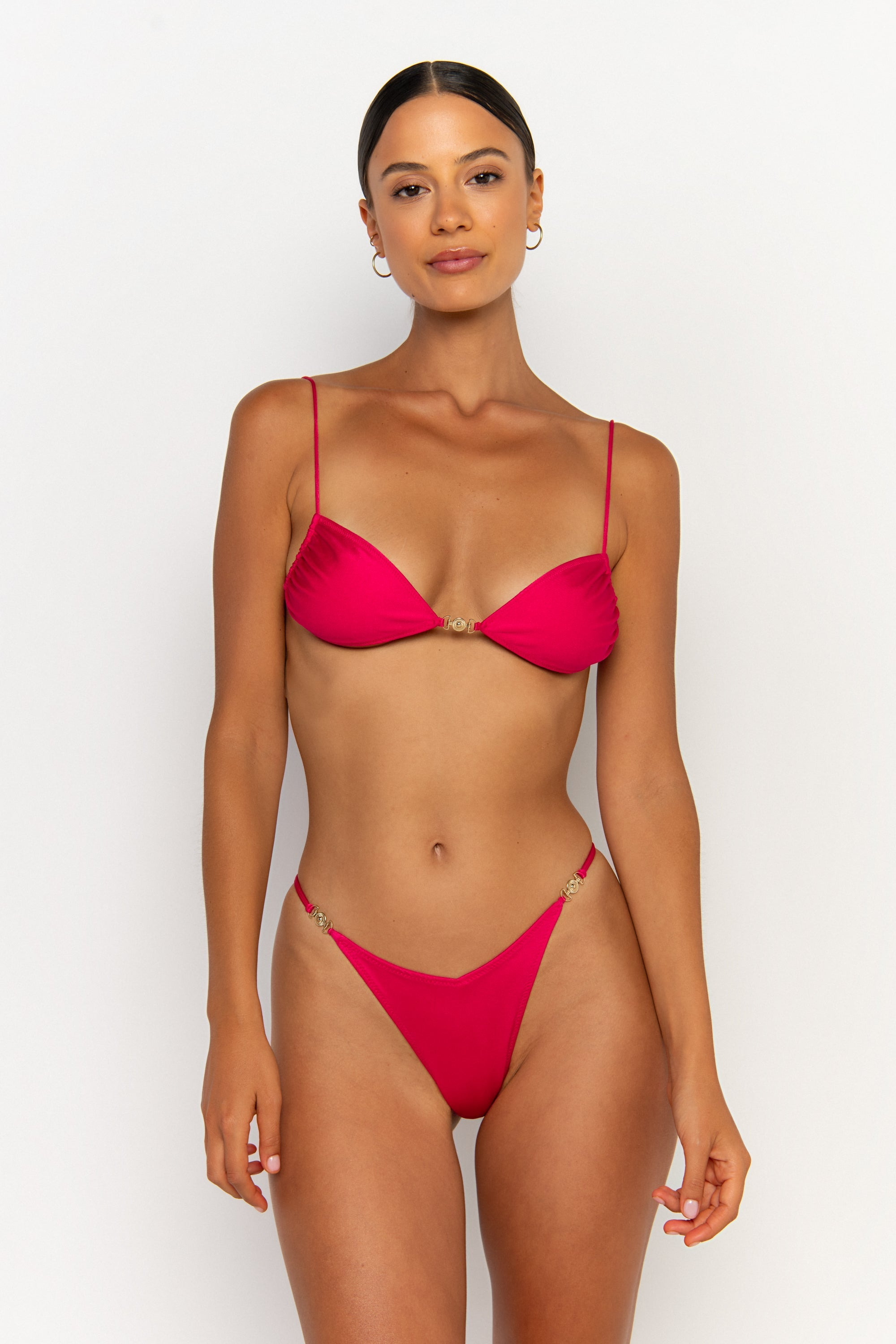 ELLA Magenta - Bralette Bikini Top - 3