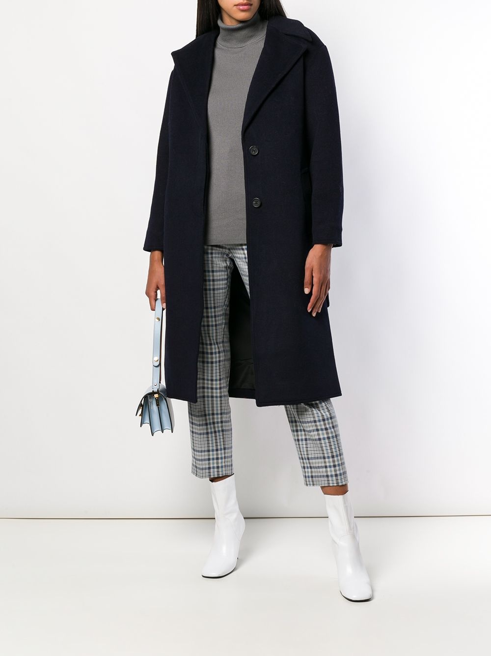 belted coat - 2