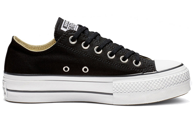 (WMNS) Converse Chuck Taylor All Star Lift Ox 'Black White' 560250C - 2