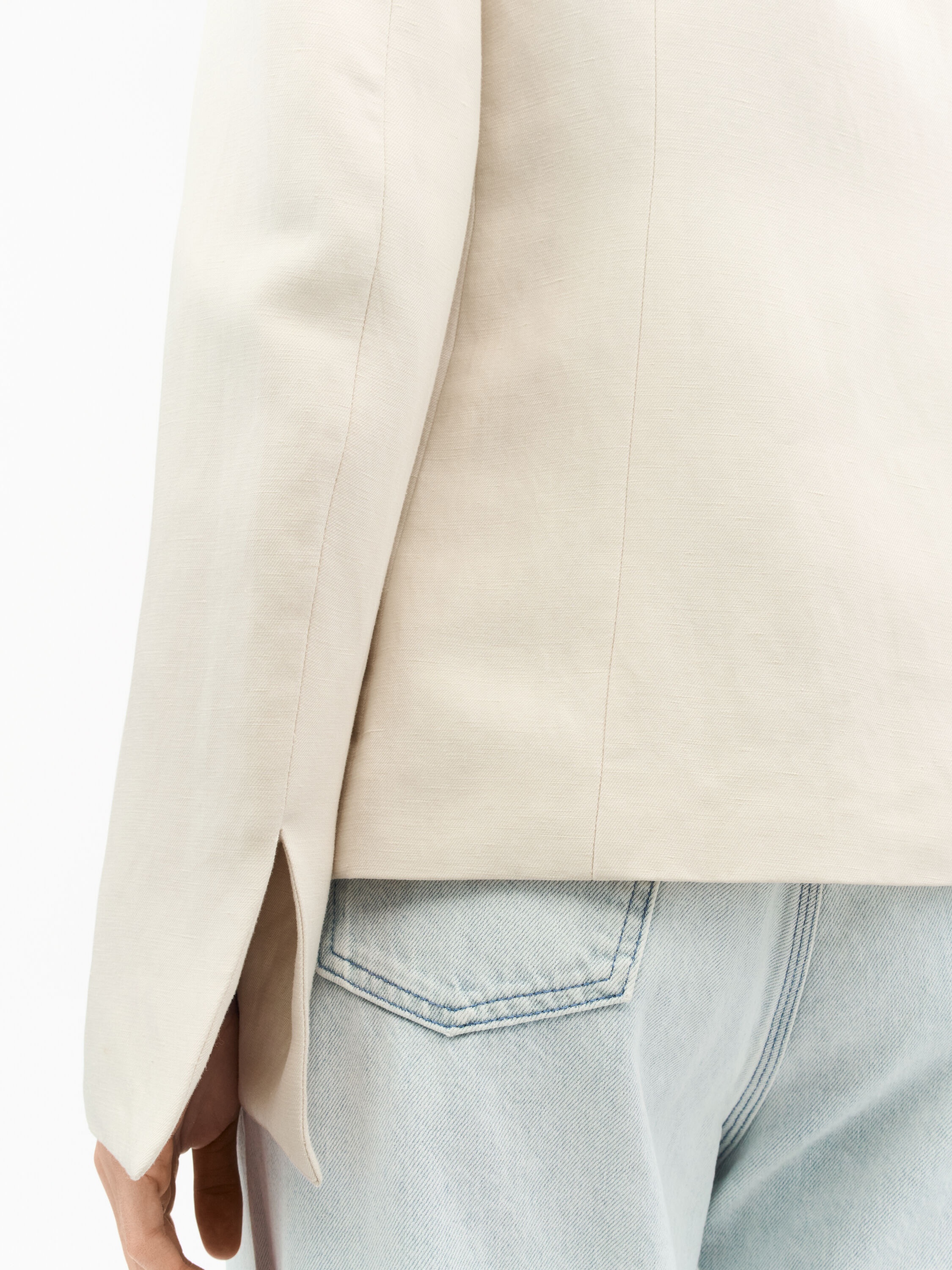 Eloise Linen Blazer - 5