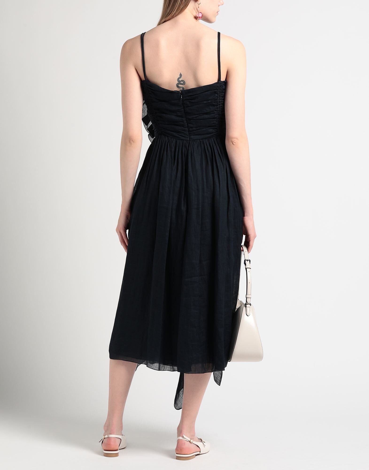 Midnight blue Women's Midi Dress - 3