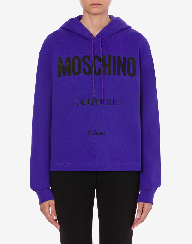 Moschino MOSCHINO COUTURE HOODED SWEATSHIRT outlook