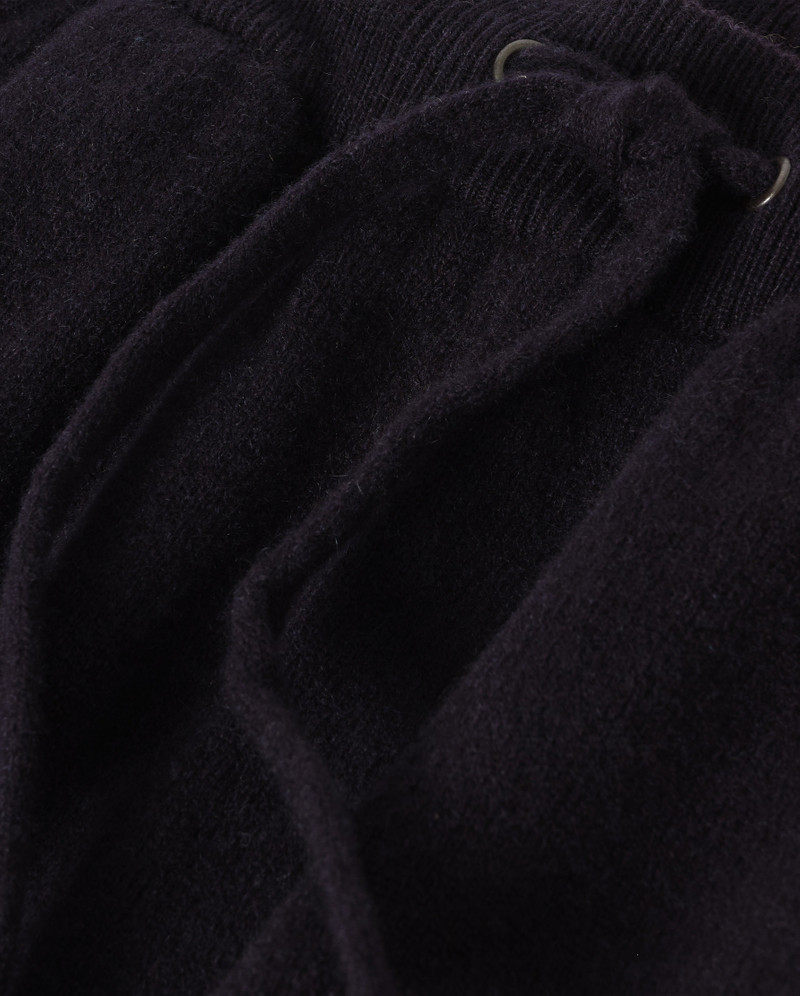 Lewis Dark Navy Tapered Cashmere Joggers 6