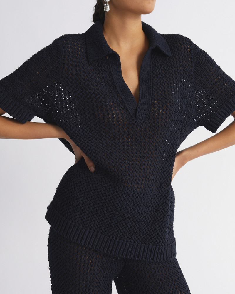 KNITTED POLO TOP 3