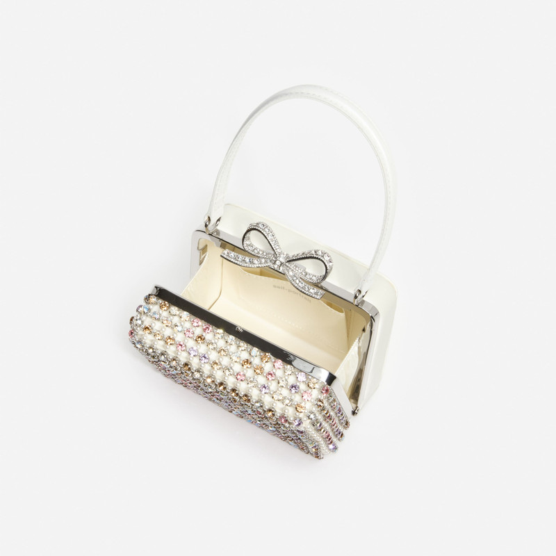 self-portrait Multi Crystal Micro Bag outlook