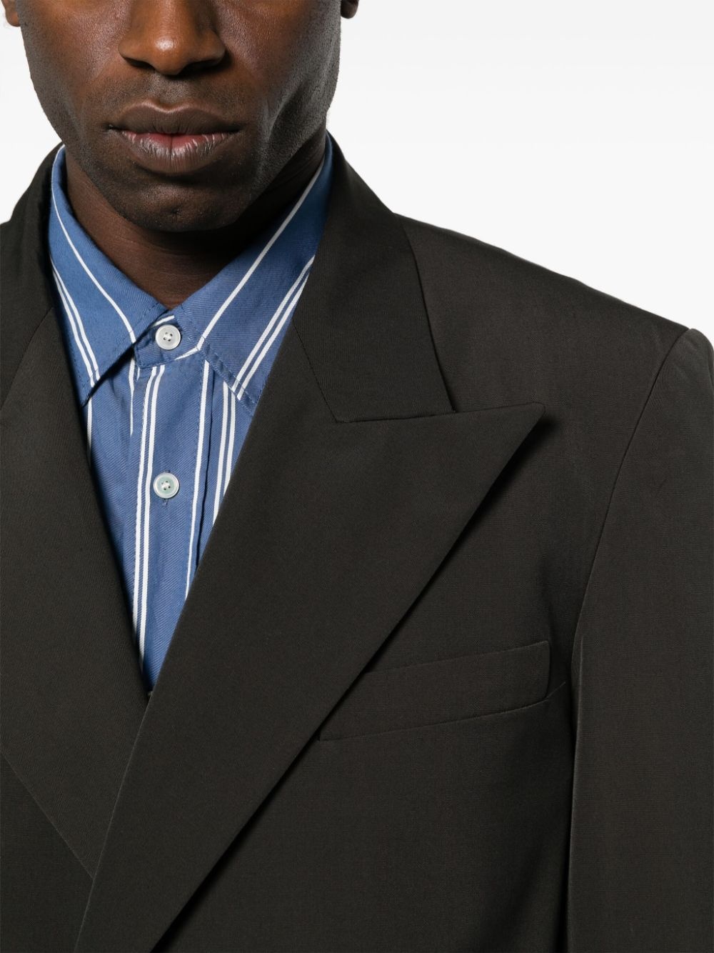 double-breasted blazer - 5