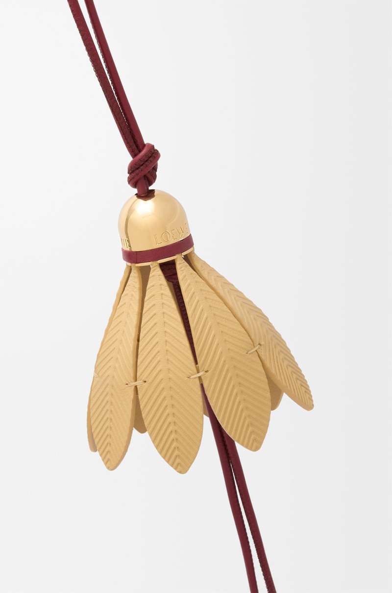 Loewe Badminton charm in calfskin outlook