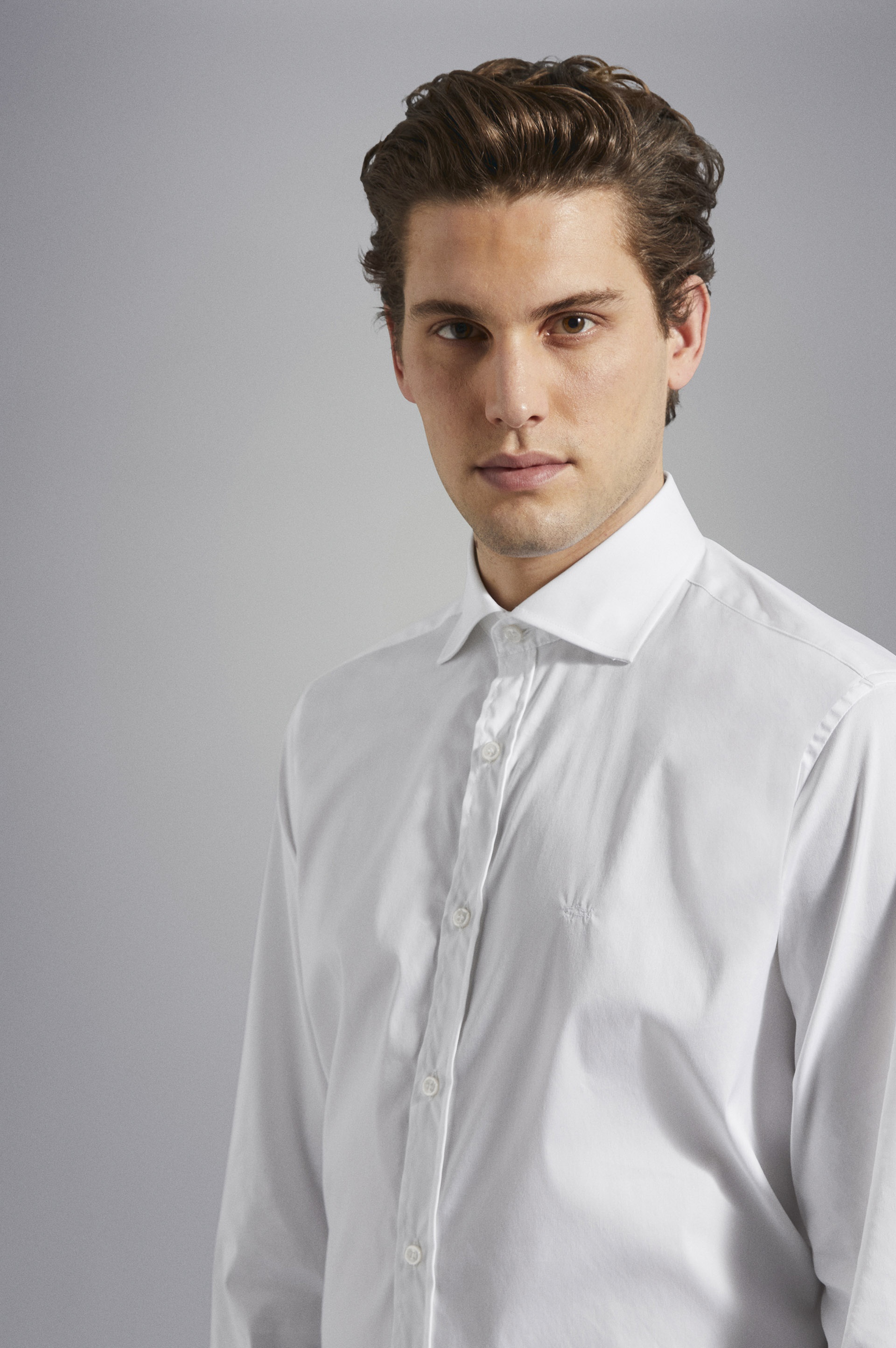 STRETCH COTTON SHIRT - 4