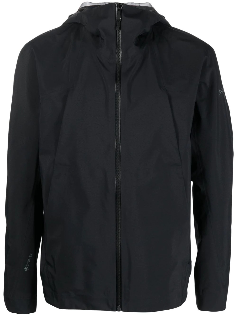 hooded zipped-up jacket - 1