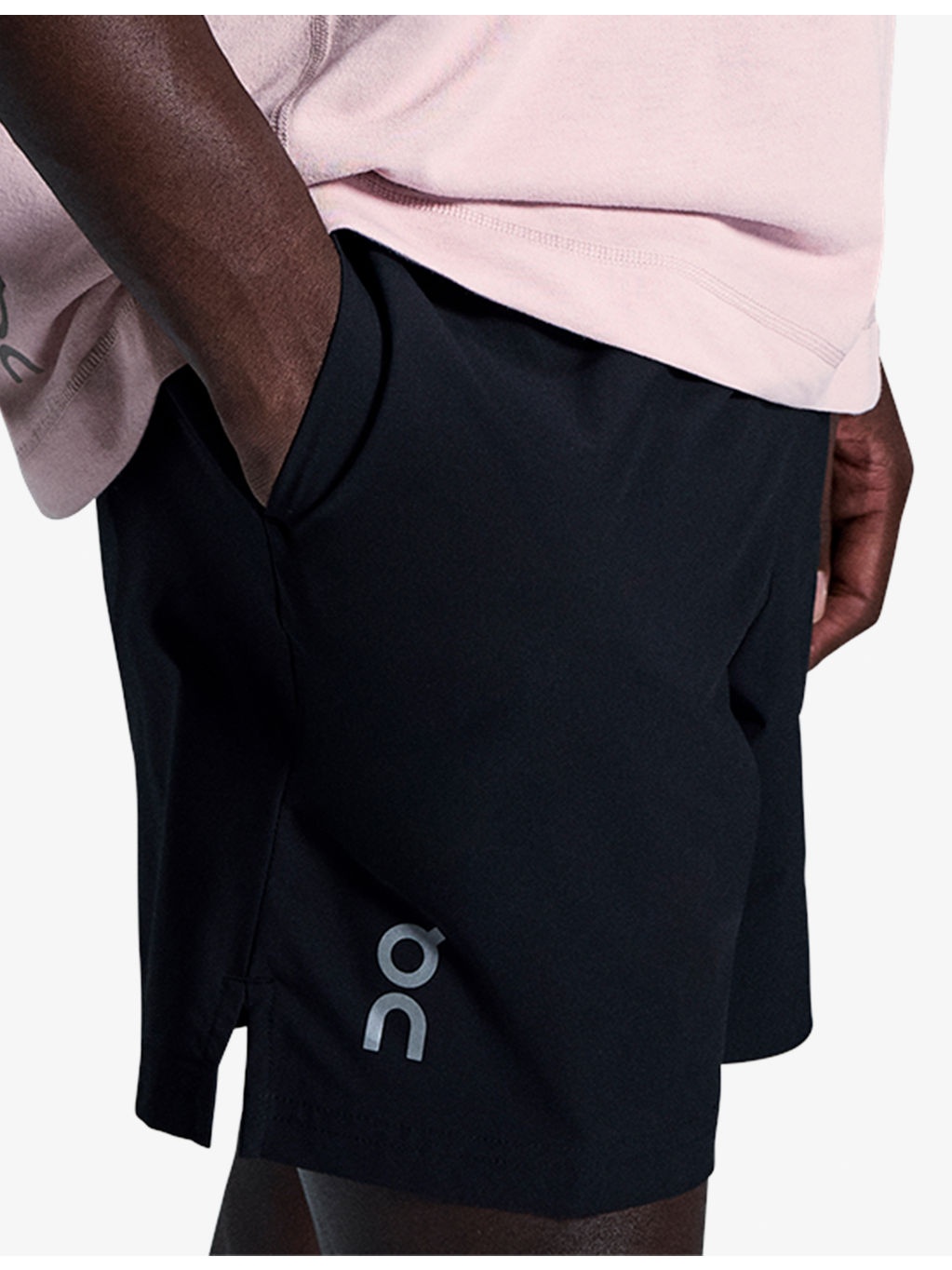 Train Brand-Print Stretch-Woven Shorts - 5