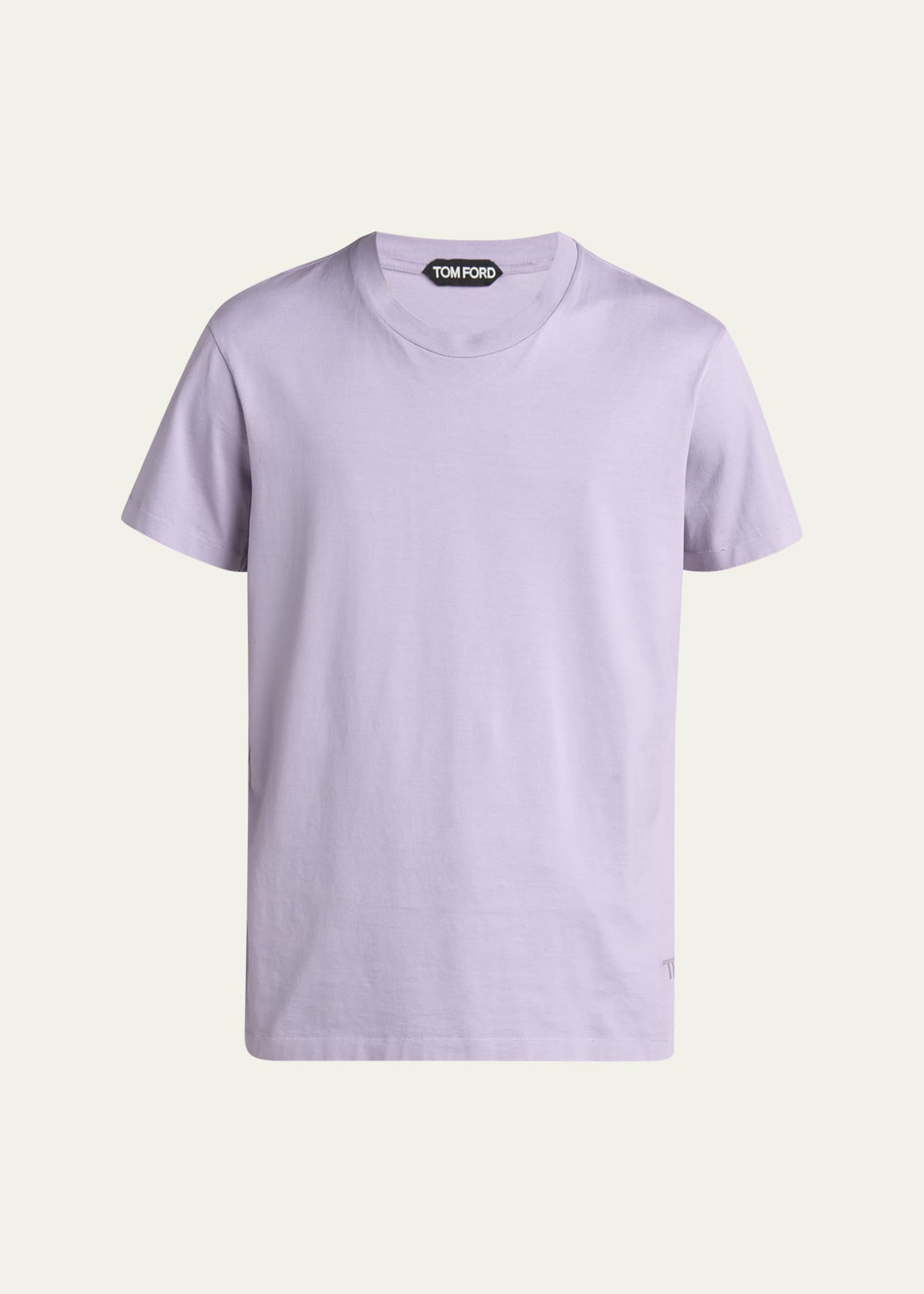 Men's Jersey Cotton Crewneck T-Shirt - 1