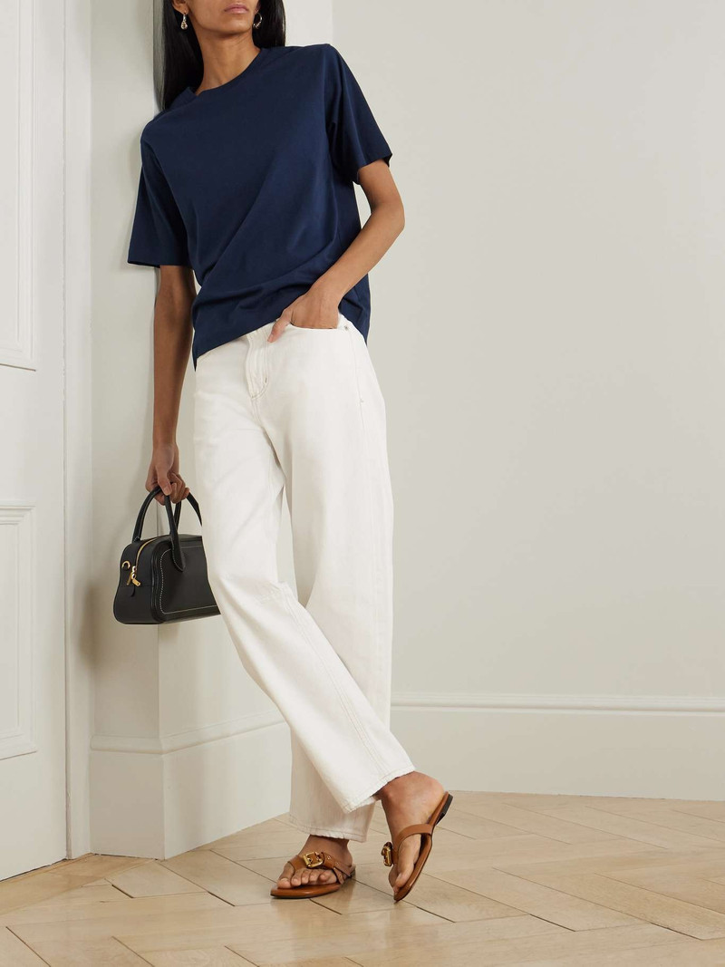 Citizens of Humanity Miro Relaxed high-rise barrel-leg jeans White outlook