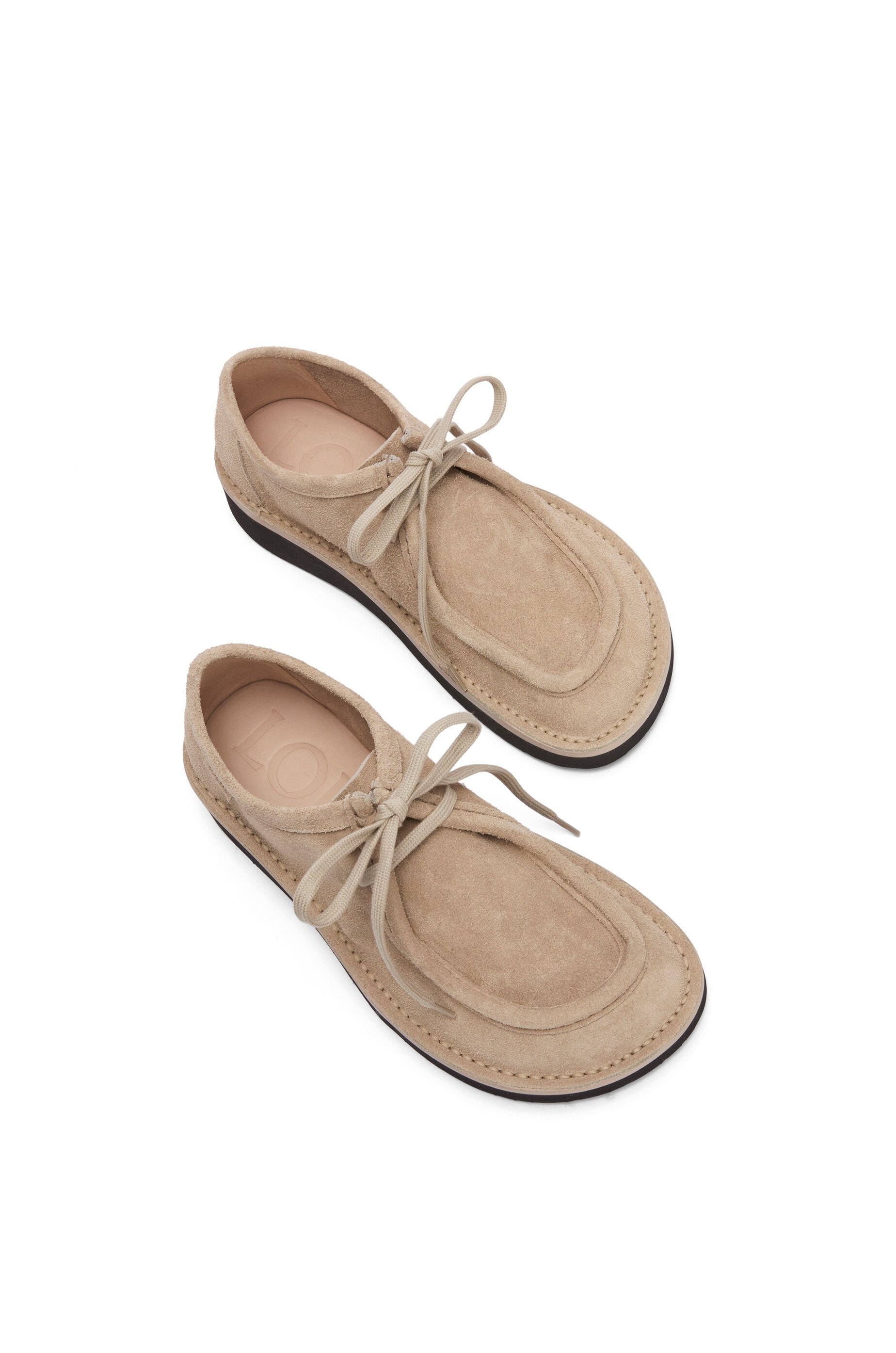 Faro lace-up in suede - 3