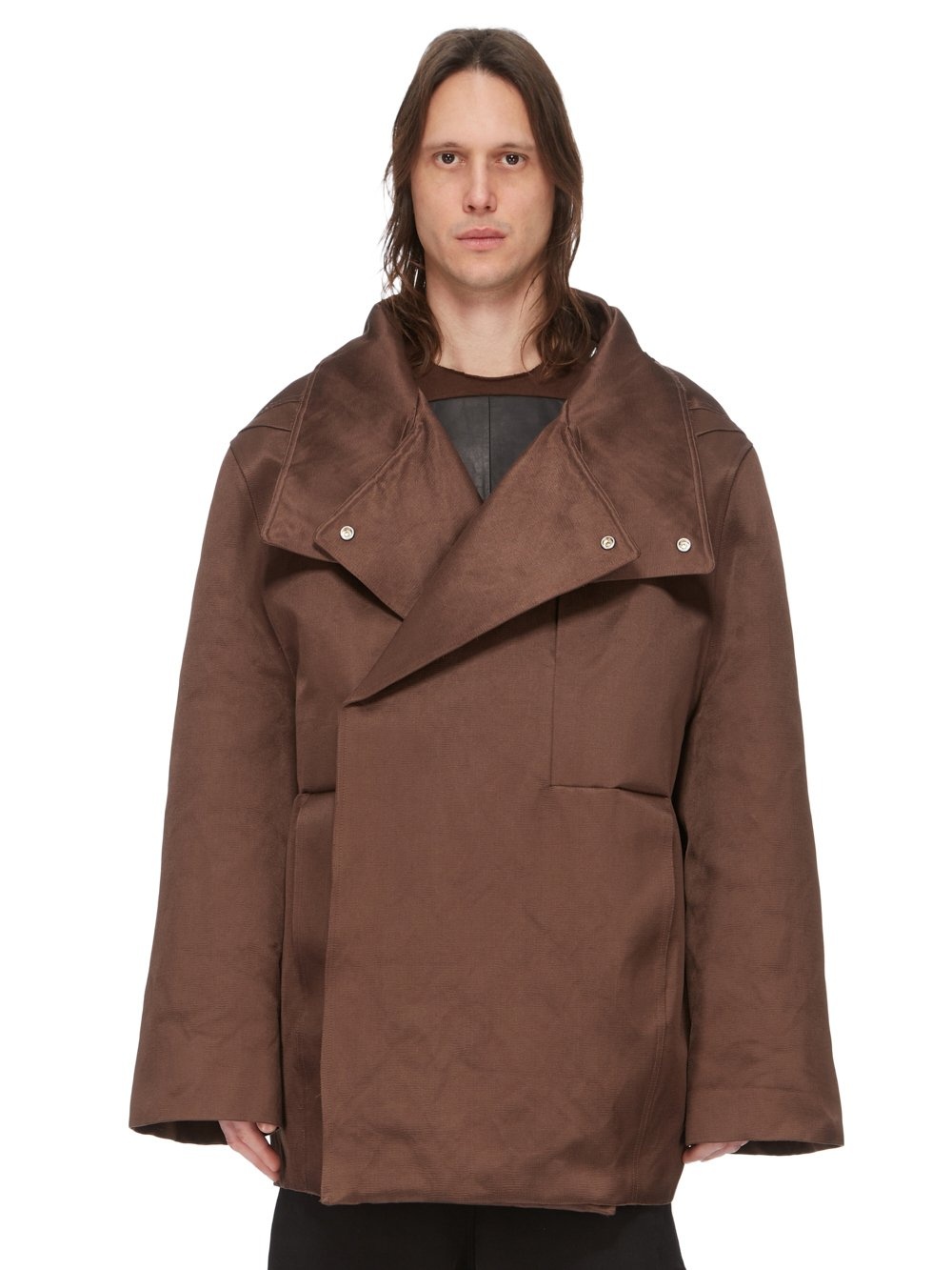 リックオウエンス Rick Owens Duvetina Coat Rick Owens Sail Duvet Jacket - Bean – Kith