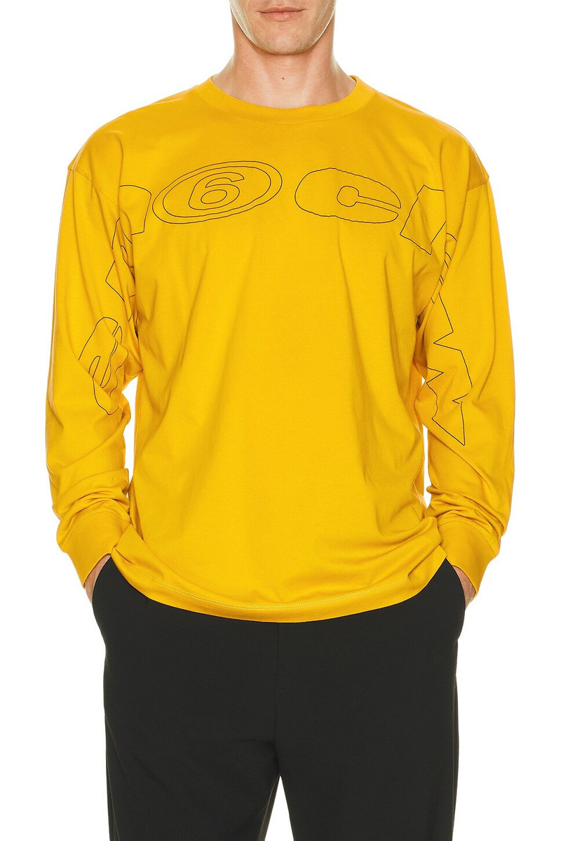 MM6 Maison Margiela Long Sleeve Top outlook