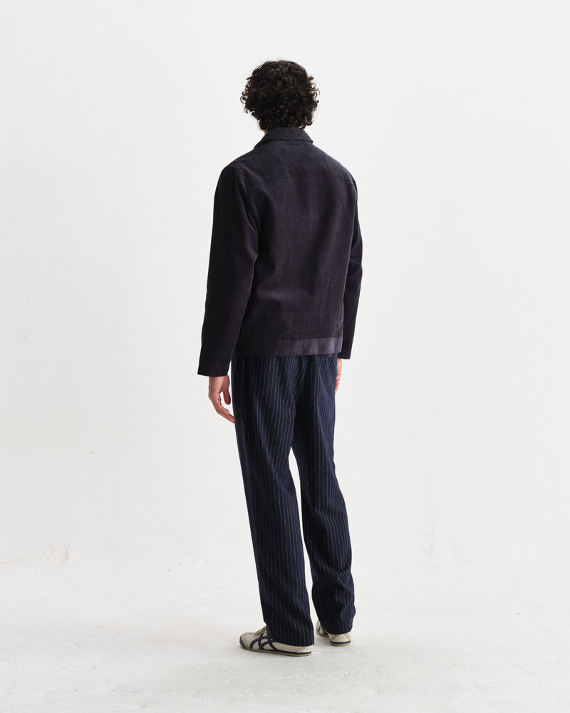 Landmark - Navy Corduroy Chore Jacket 6