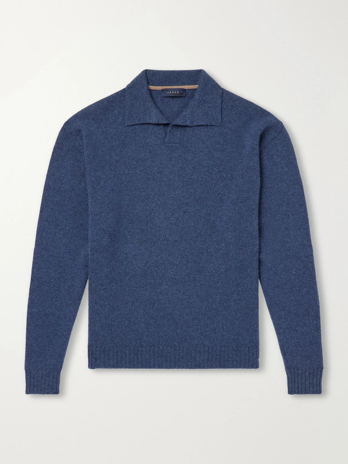 Cashmere Polo Sweater - 1
