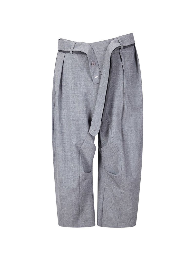 strapped baggy shorts 1
