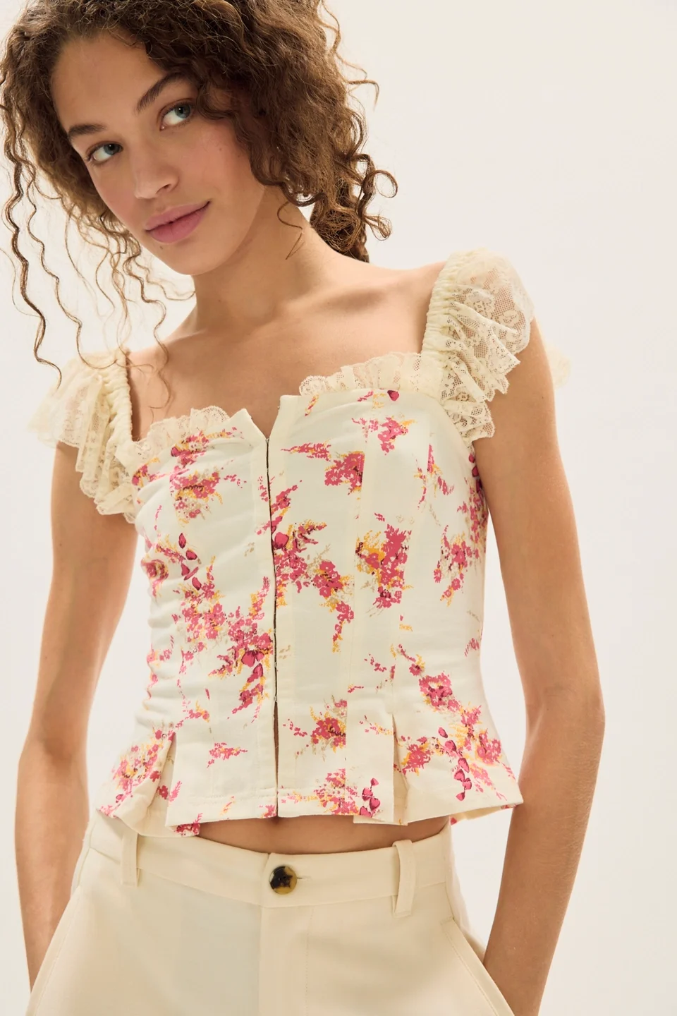 Bonnie Lace Top - 1