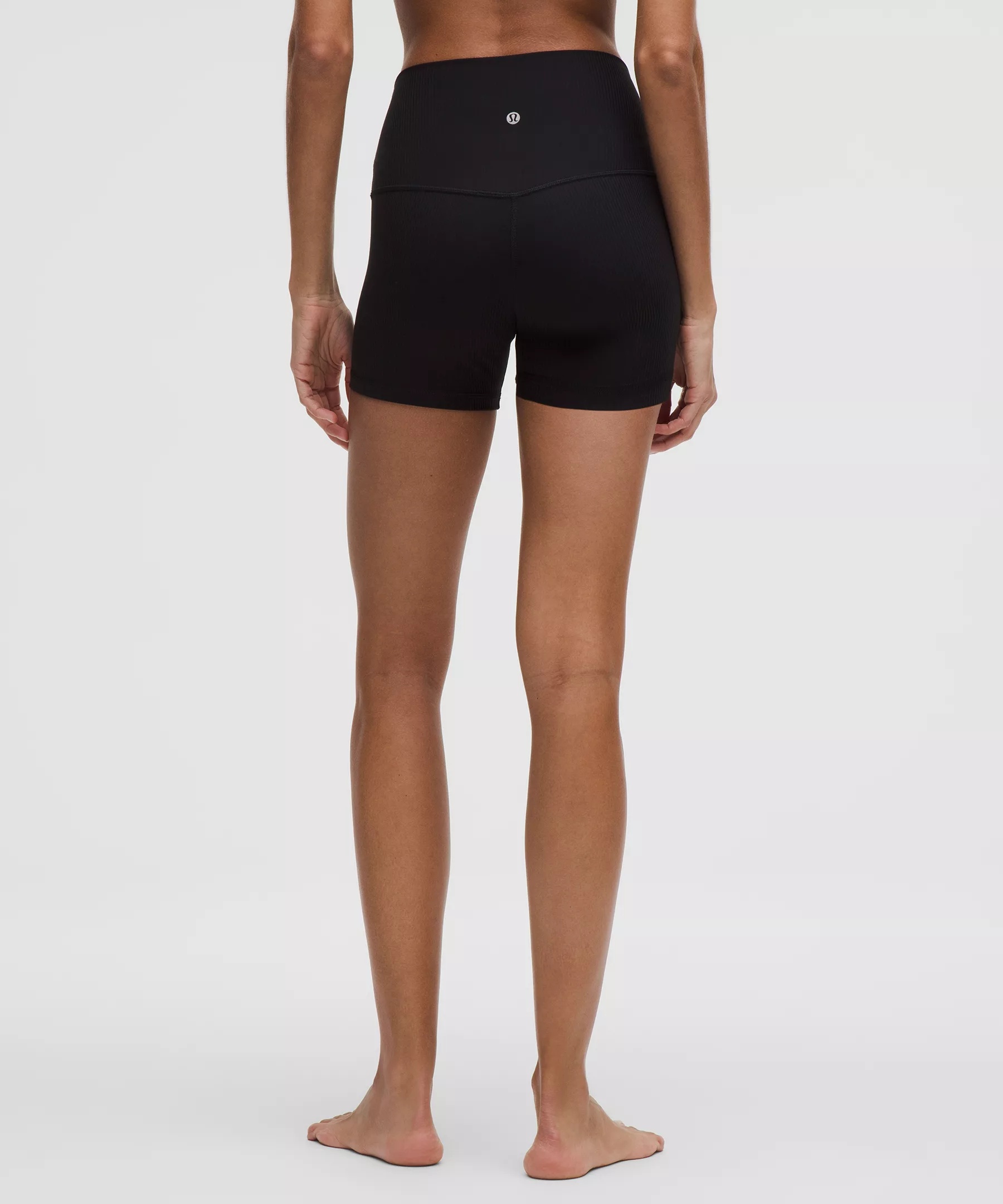 lululemon Align™ High-Rise Ribbed Short 4" - 3