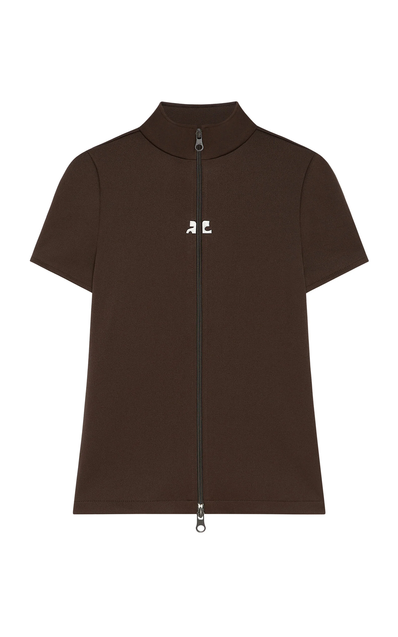 Interlock Zip Top brown - 1