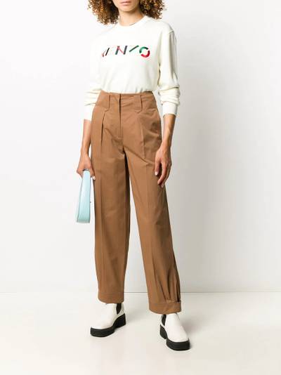 KENZO high-waisted trousers outlook