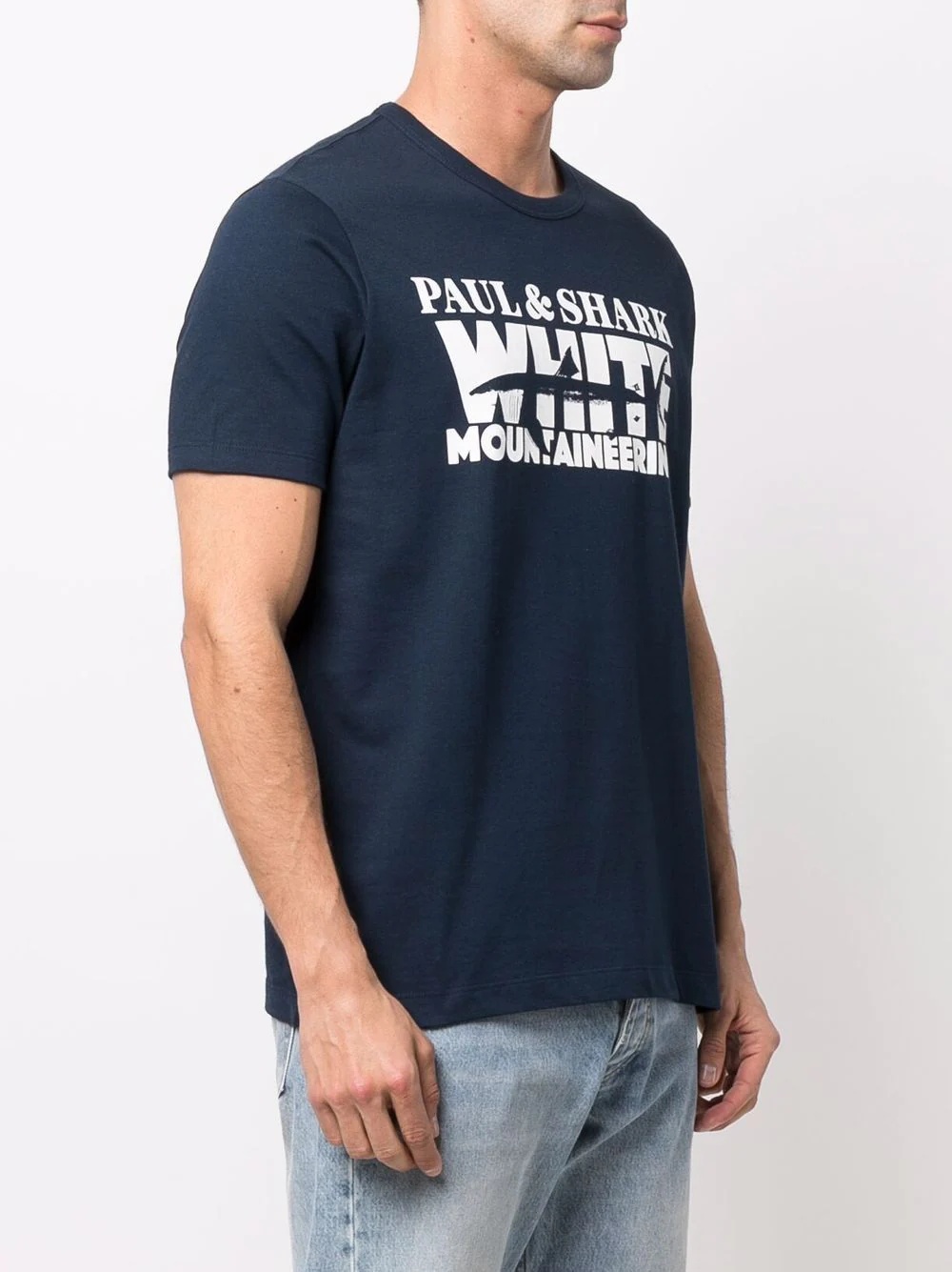 x White Mountaineering logo-print T-shirt - 3