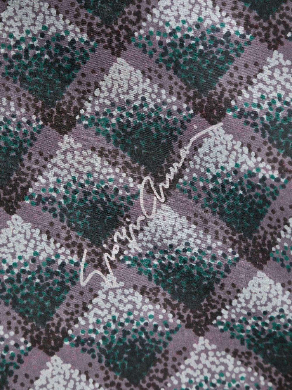 geometric-pattern scarf - 2