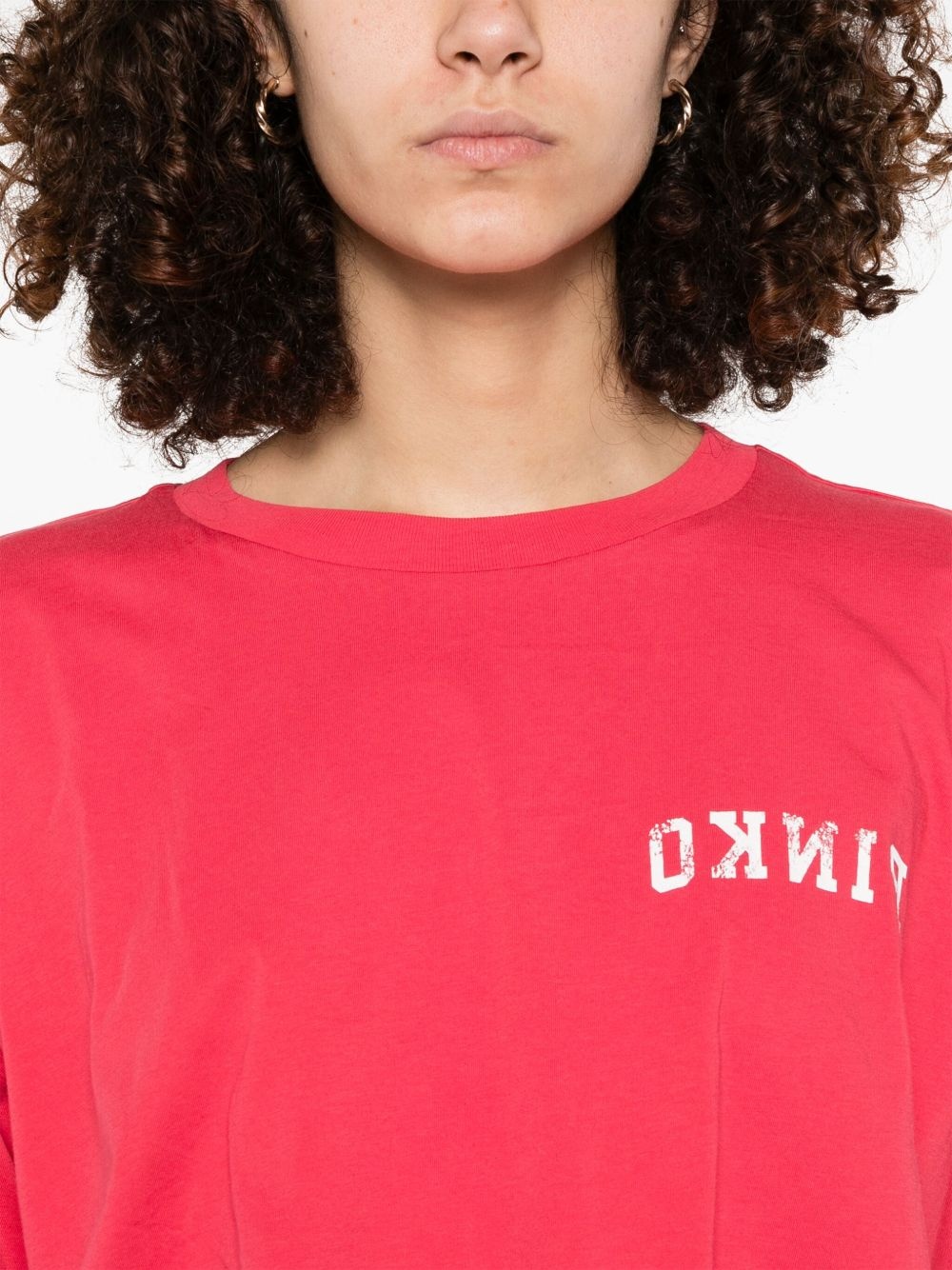logo-print T-shirt - 5