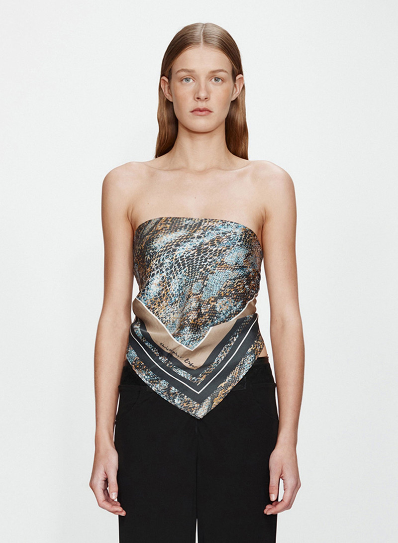 Serpent Silk Scarf 1