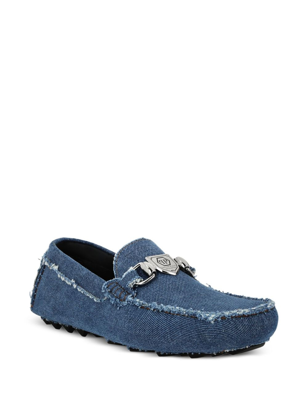 denim loafers - 2