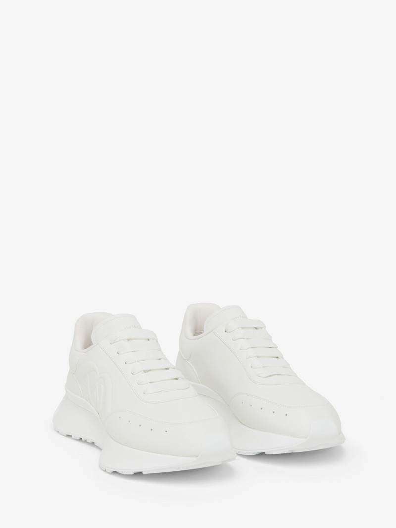 Alexander McQueen Women's Sprint Runner in White outlook